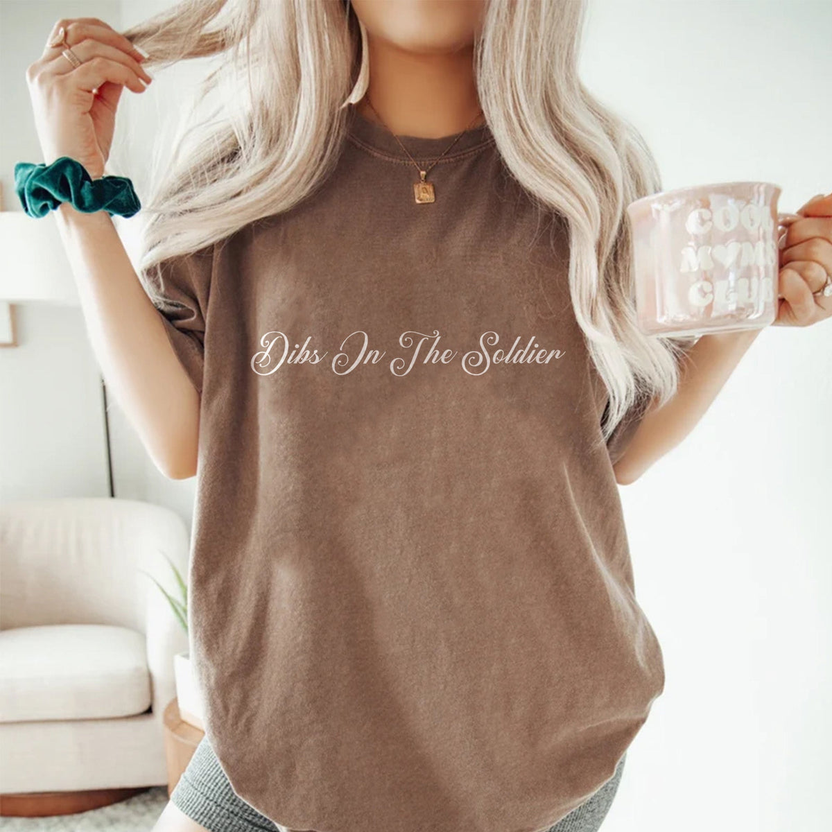 Dibs on the Soldier Comfort Colors T-Shirt product image 5