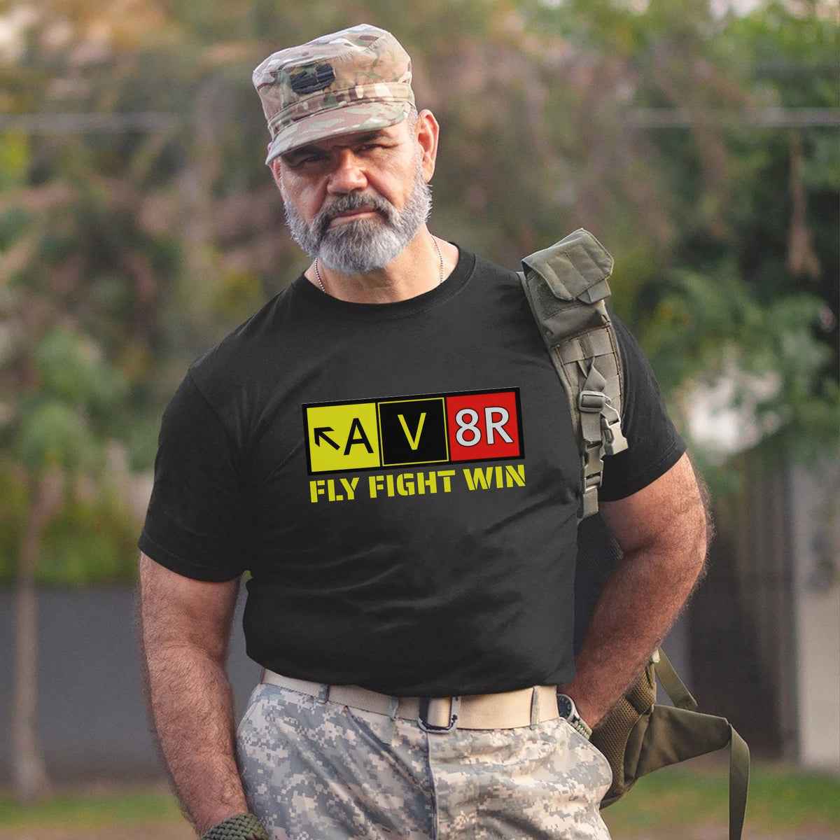 Aviation Pilot AV8R Aviator Fly Fight Win T-Shirt product image 8