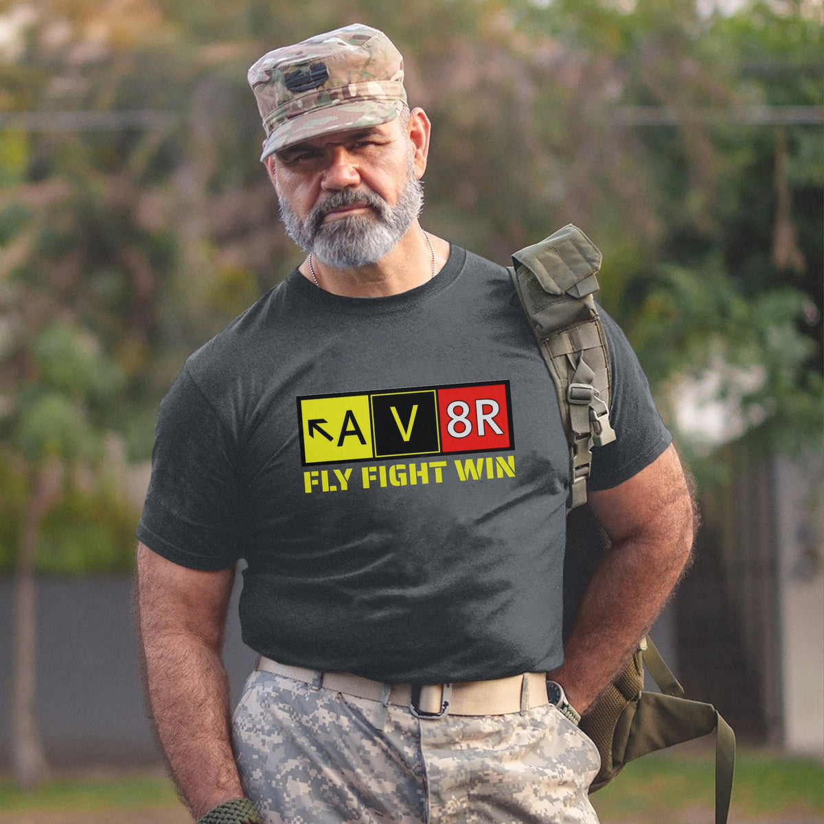 Aviation Pilot AV8R Aviator Fly Fight Win T-Shirt product image 9