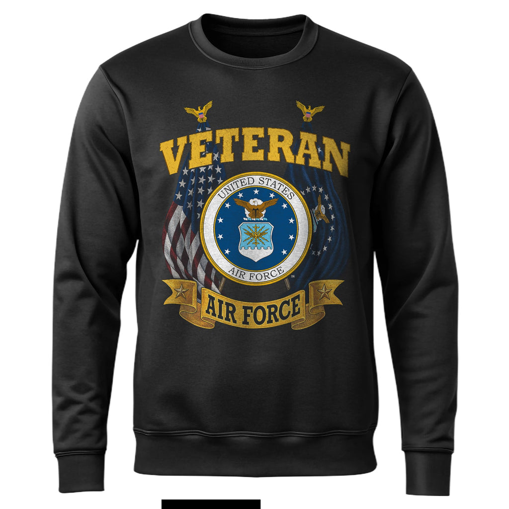 Veteran United States Air Force Fly Sweatshirt product image 1