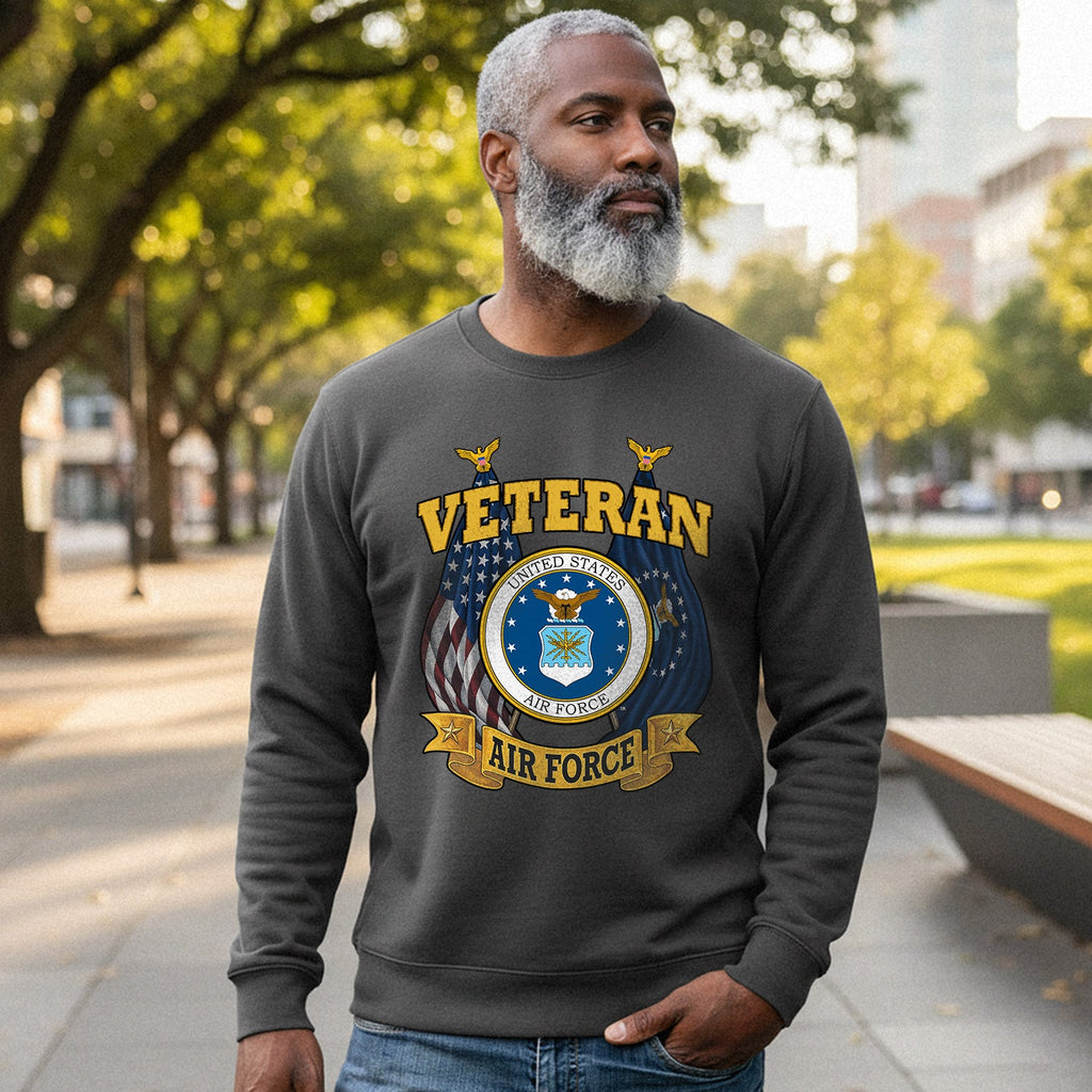 Veteran United States Air Force Fly Sweatshirt product image 4