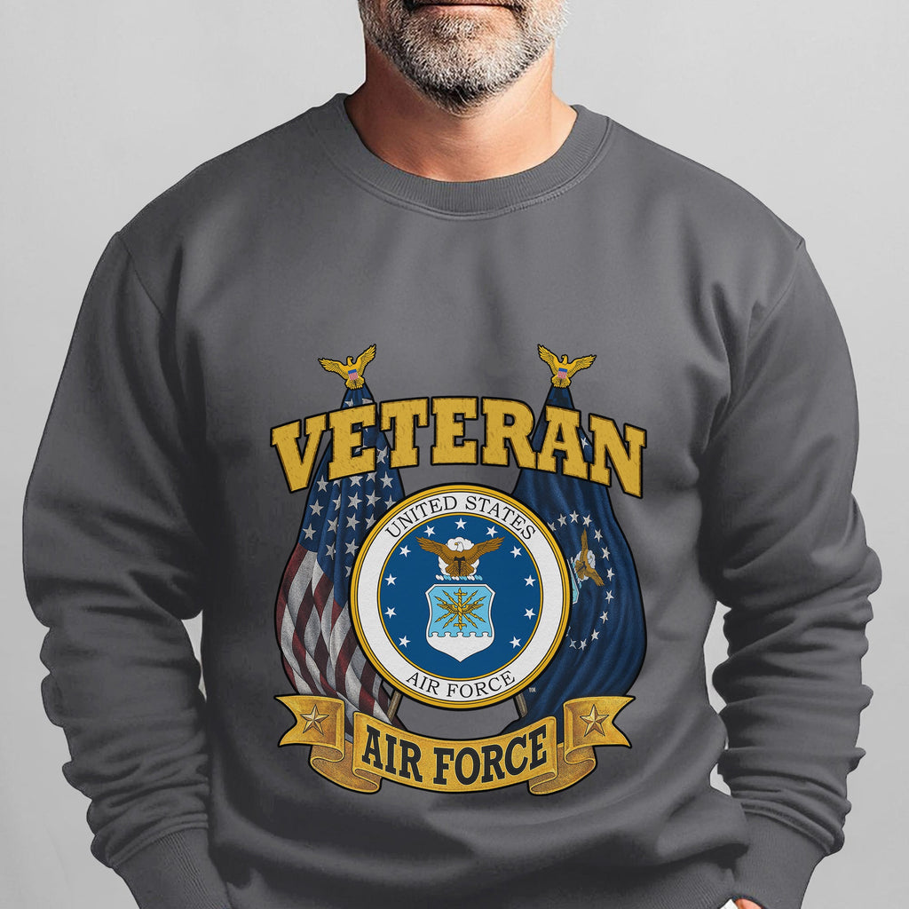 Veteran United States Air Force Fly Sweatshirt product image 9
