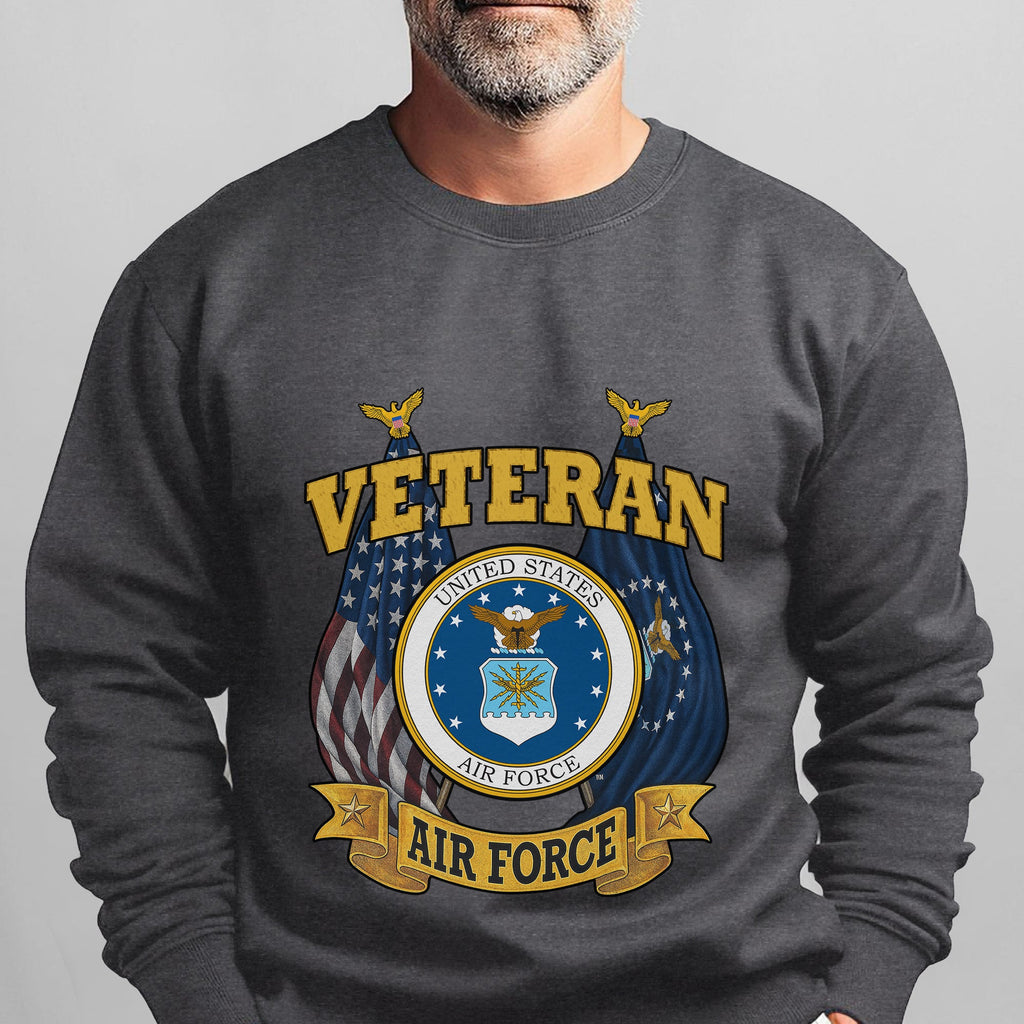Veteran United States Air Force Fly Sweatshirt product image 7