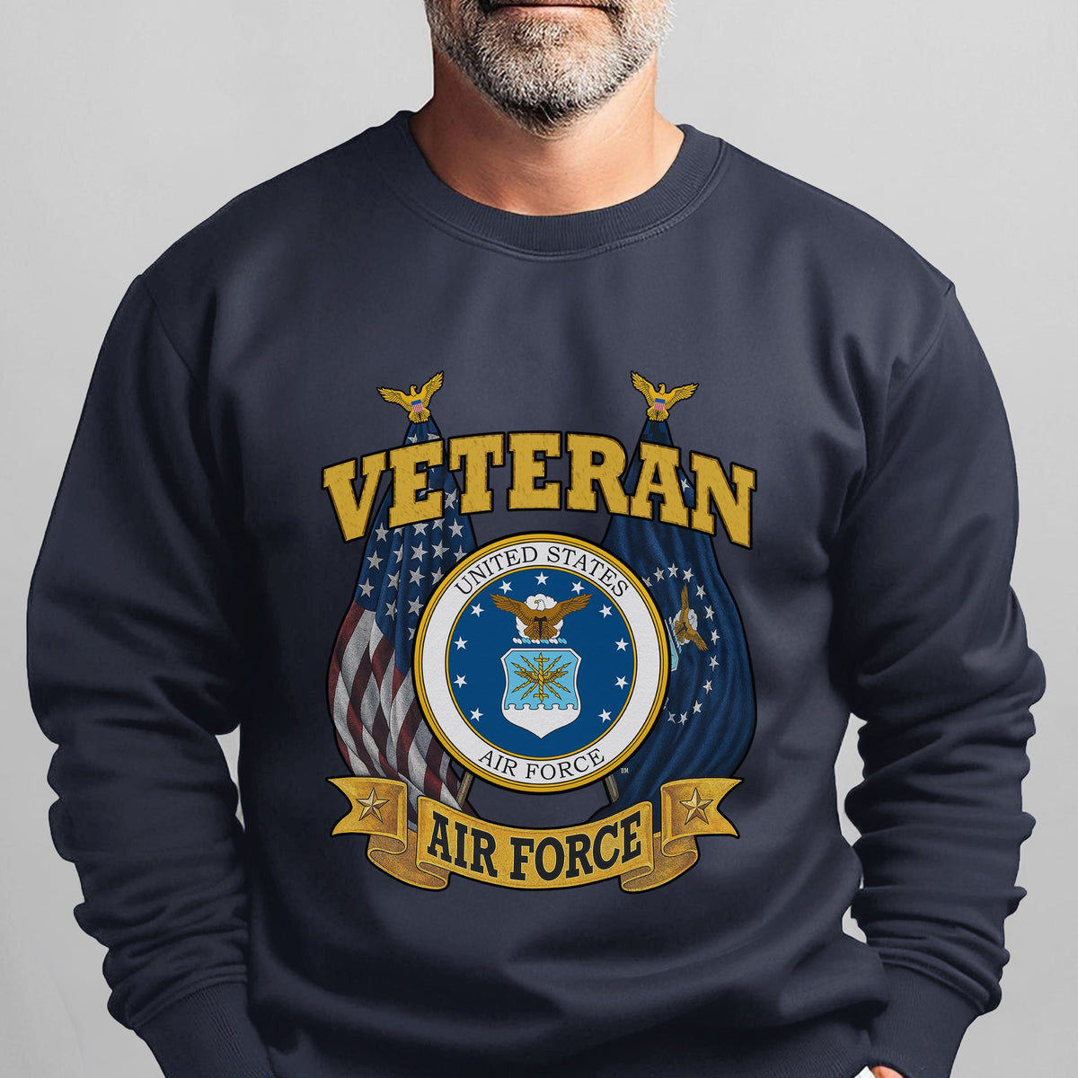 Veteran United States Air Force Fly Sweatshirt product image 8