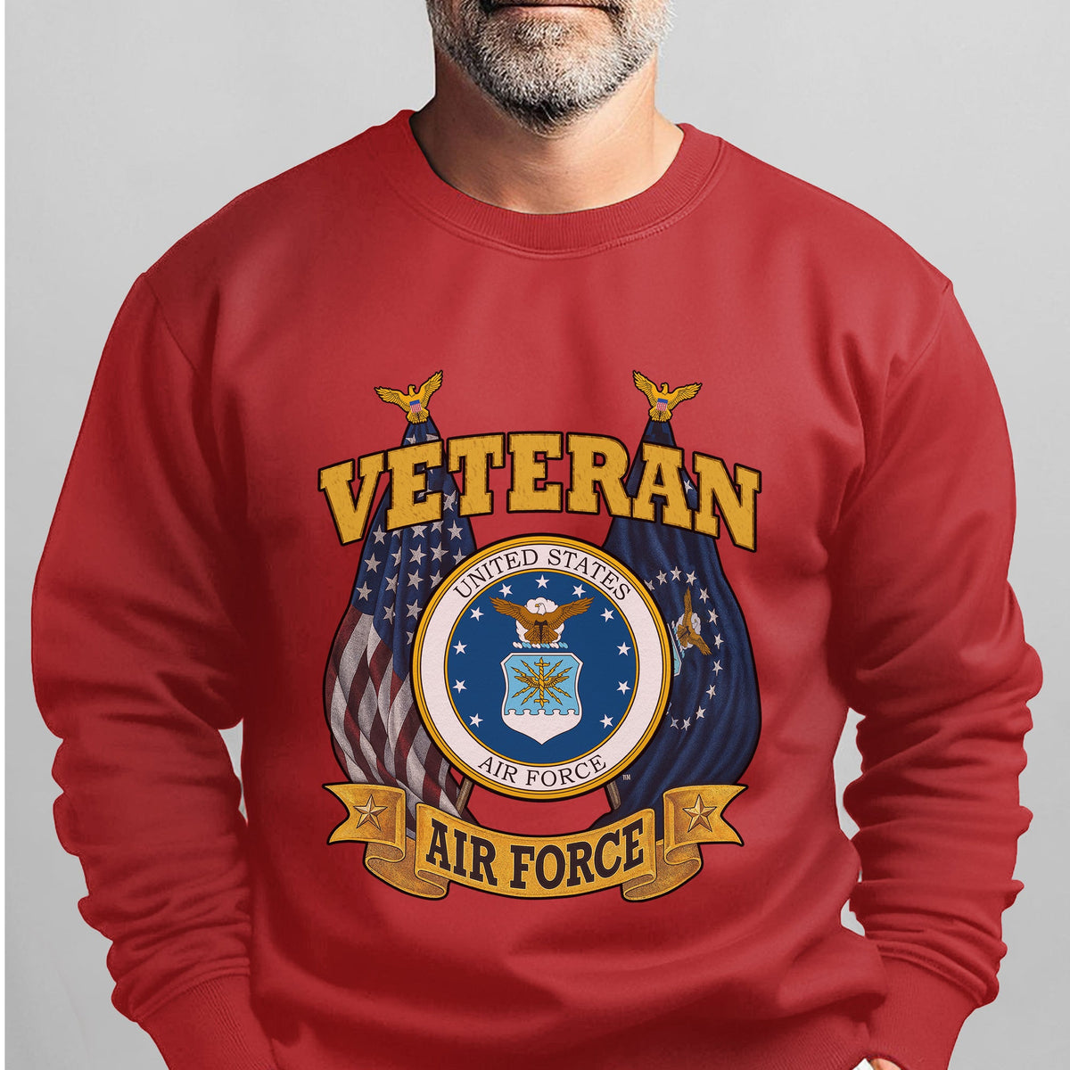 Veteran United States Air Force Fly Sweatshirt product image 12