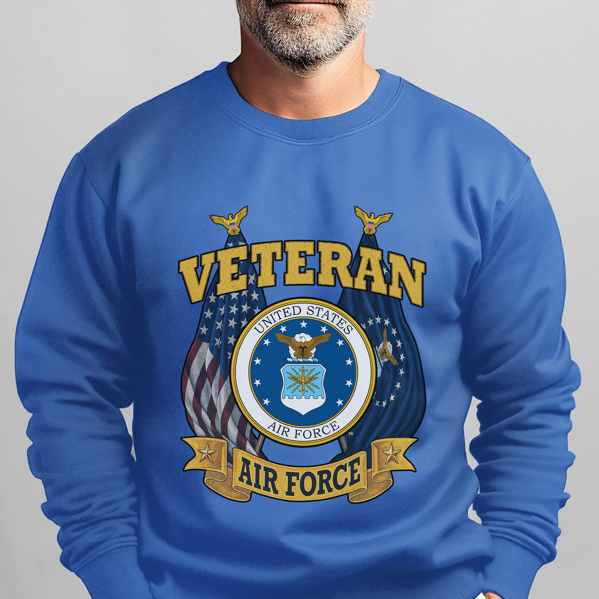 Veteran United States Air Force Fly Sweatshirt product image 13