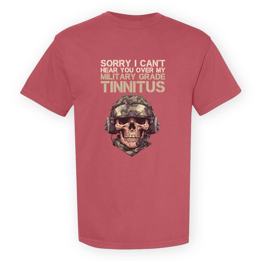 Can’t Hear You Military Tinnitus Comfort Colors T-Shirt product image 10