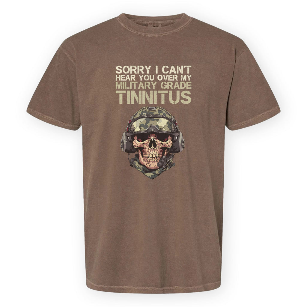 Can’t Hear You Military Tinnitus Comfort Colors T-Shirt product image 11