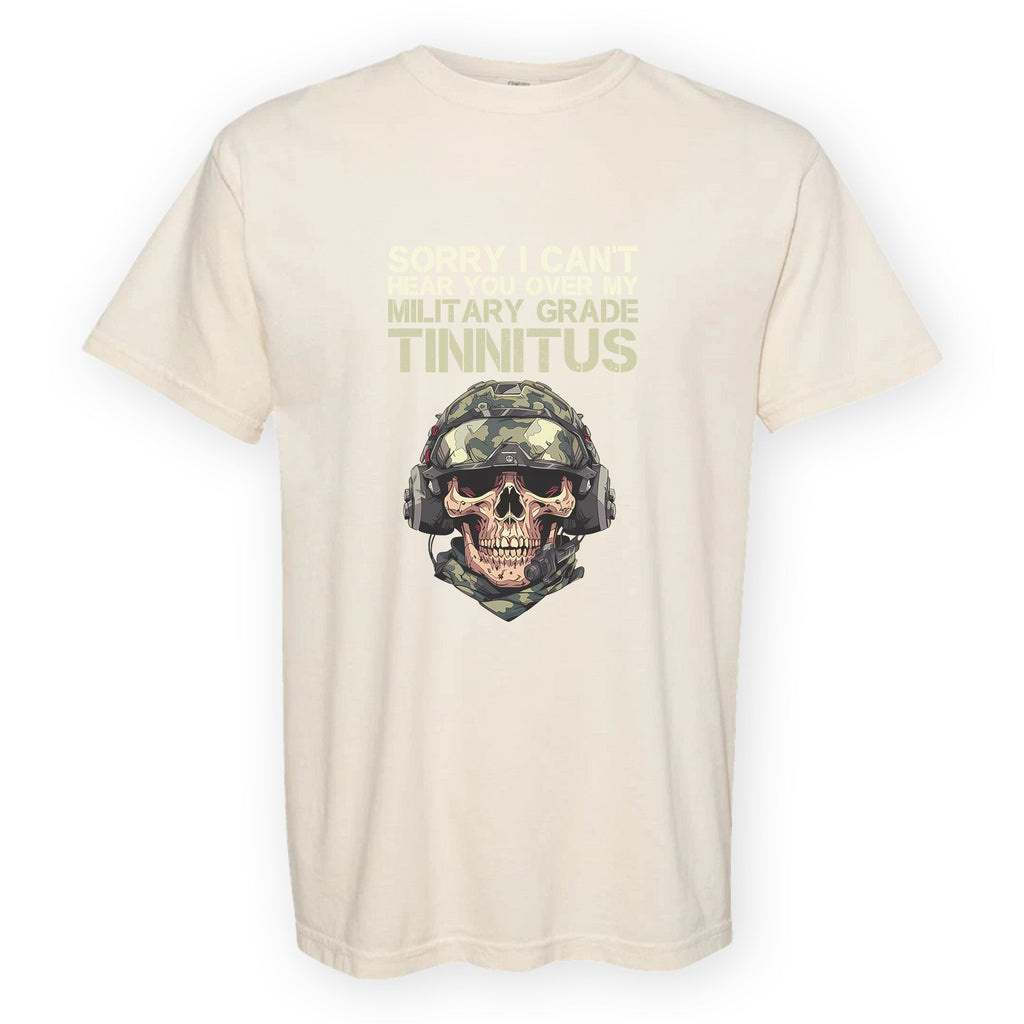 Can’t Hear You Military Tinnitus Comfort Colors T-Shirt product image 13