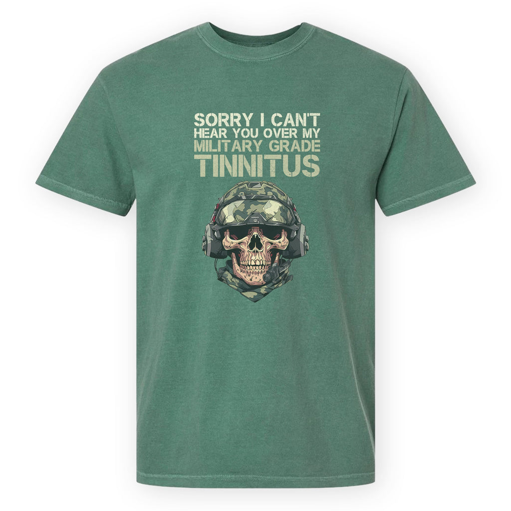 Can’t Hear You Military Tinnitus Comfort Colors T-Shirt product image 15