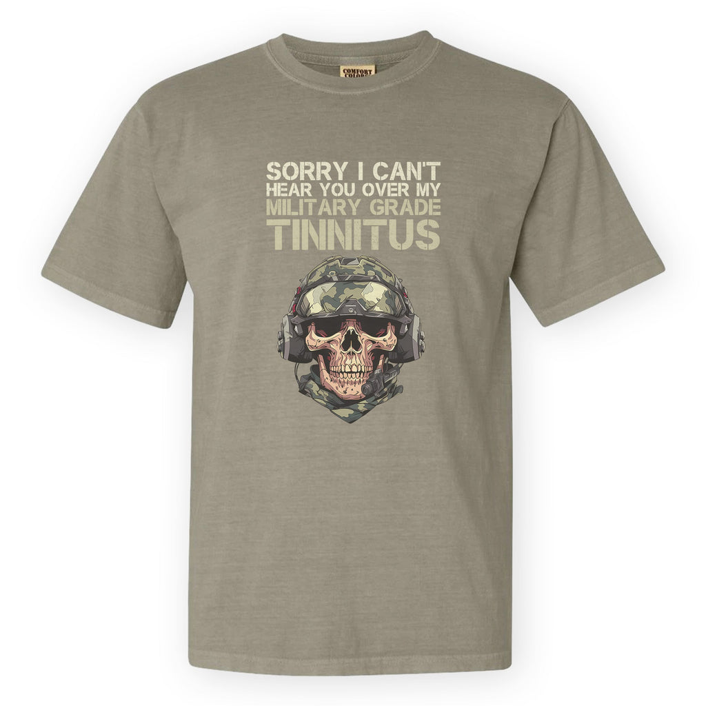Can’t Hear You Military Tinnitus Comfort Colors T-Shirt product image 16