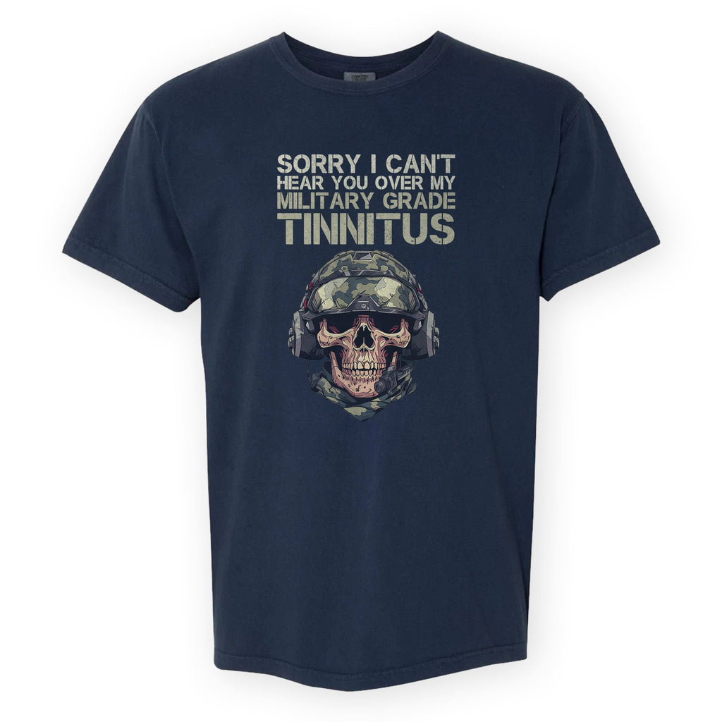 Can’t Hear You Military Tinnitus Comfort Colors T-Shirt product image 9