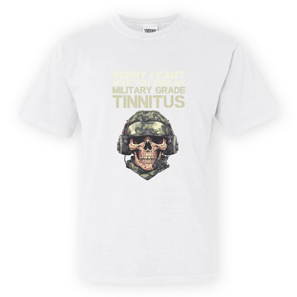 Can’t Hear You Military Tinnitus Comfort Colors T-Shirt product image 14