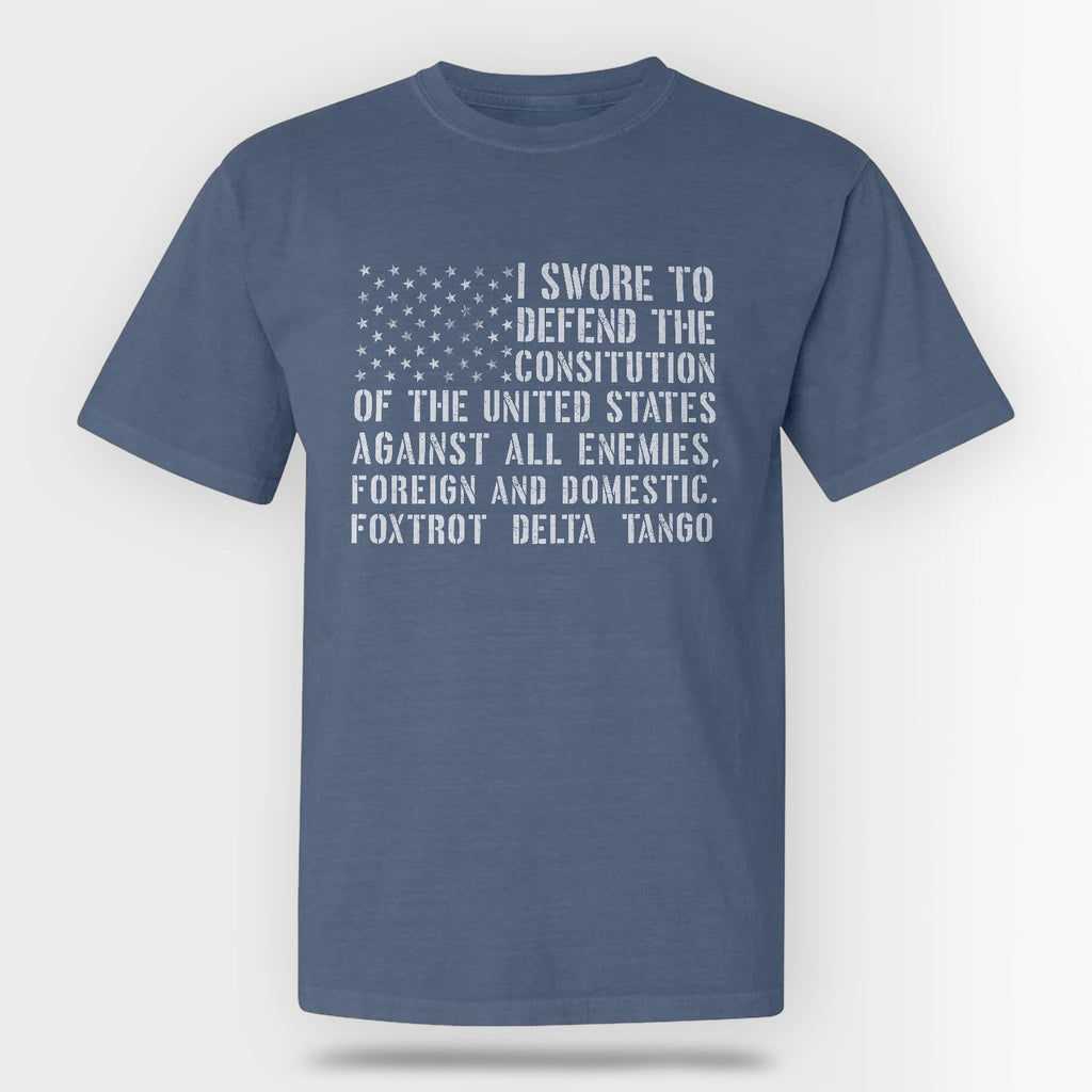 Defend the Constitution Comfort Colors T-Shirt product image 1