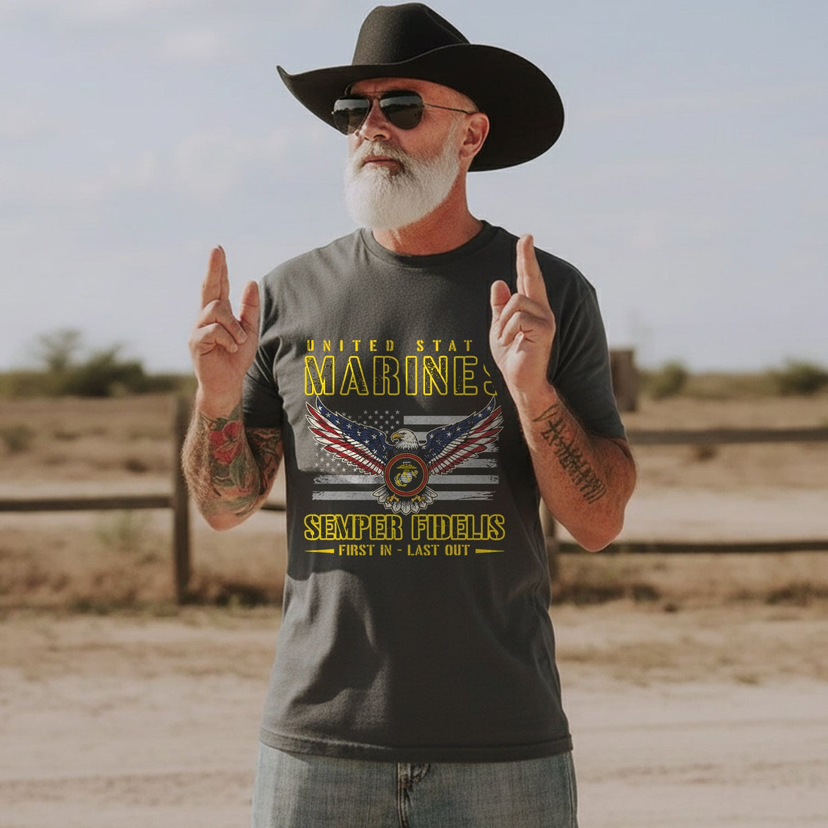 United States Marines Semper Fidelis First In Last Out product image 4