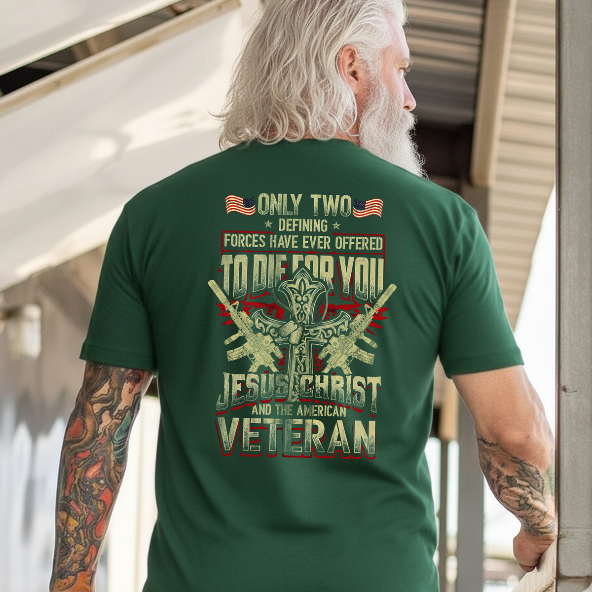 Only Two Forces Die for You Jesus Christ and the American product image 5