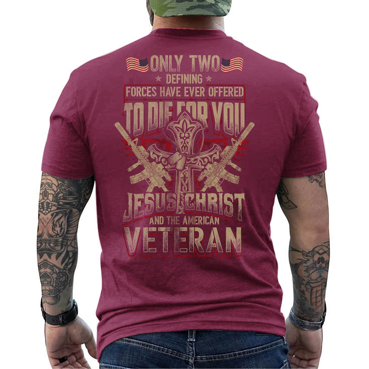 Only Two Forces Die for You Jesus Christ and the American product image 15