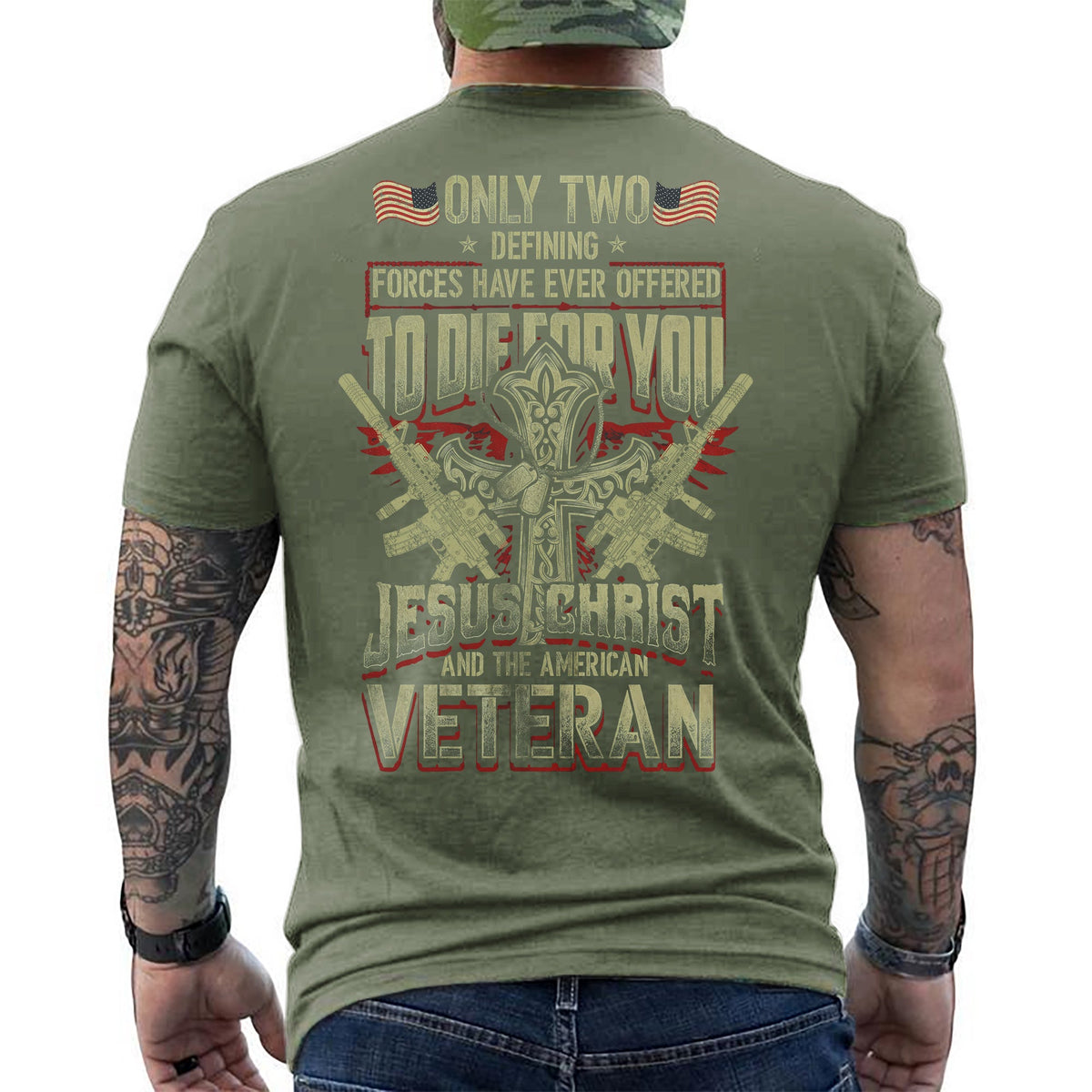 Only Two Forces Die for You Jesus Christ and the American product image 10