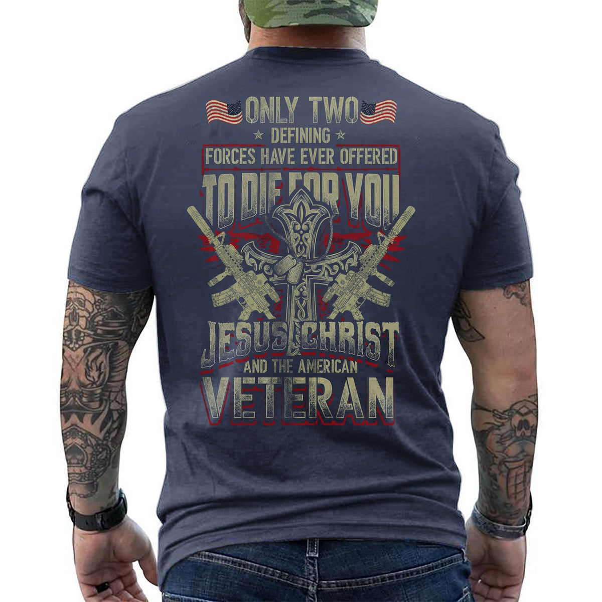 Only Two Forces Die for You Jesus Christ and the American product image 8