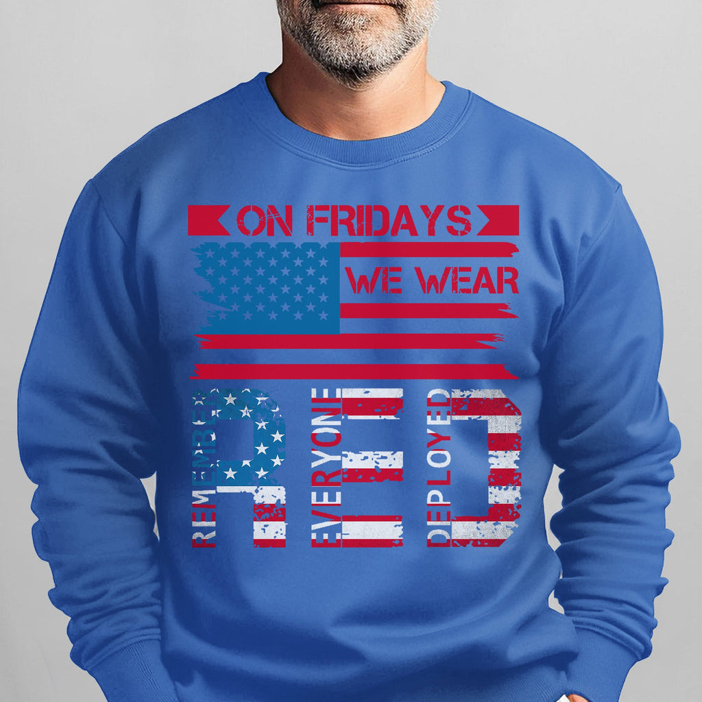 On Fridays We Wear Red Remember Sweatshirt product image 13