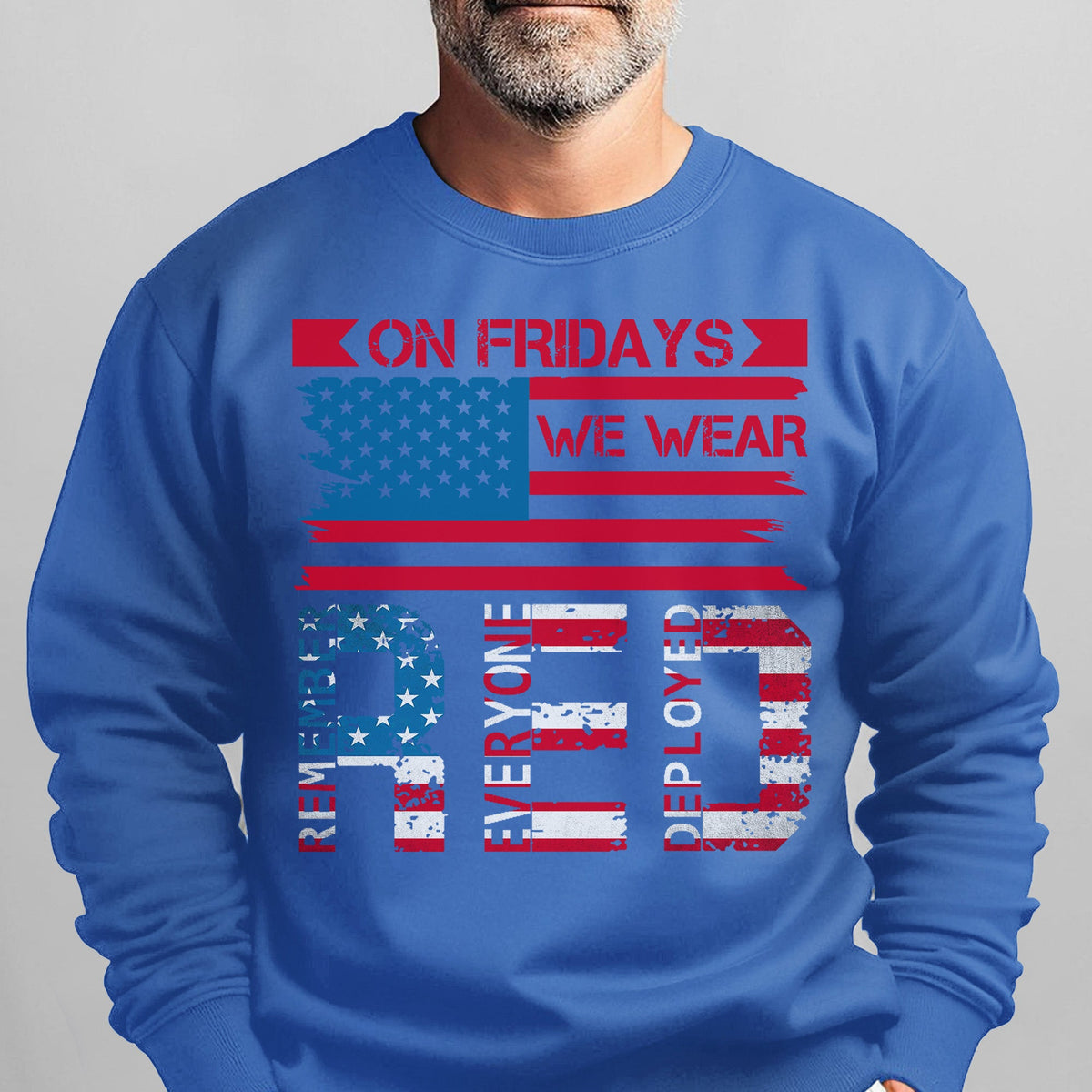 On Fridays We Wear Red Remember Sweatshirt product image 13