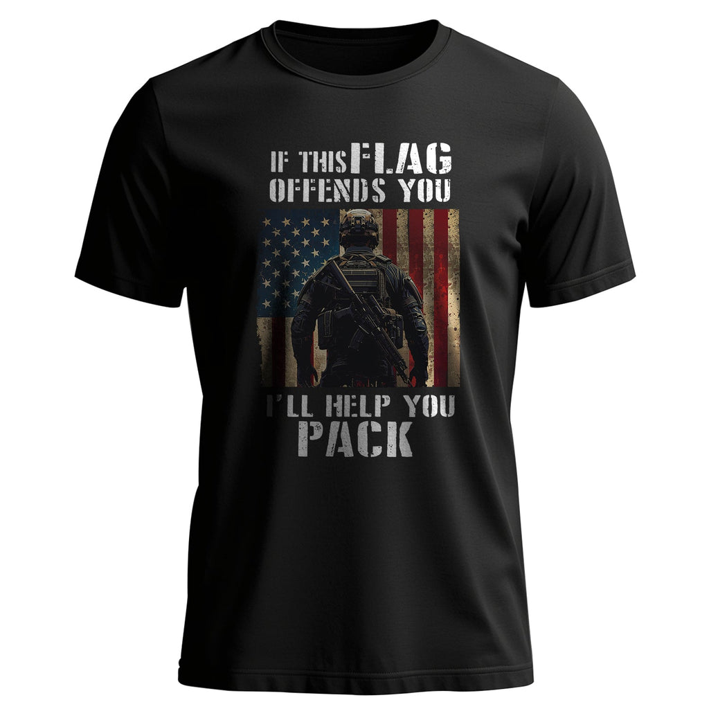 If This Flag Offends You I’ll Help Pack T-Shirt product image 1