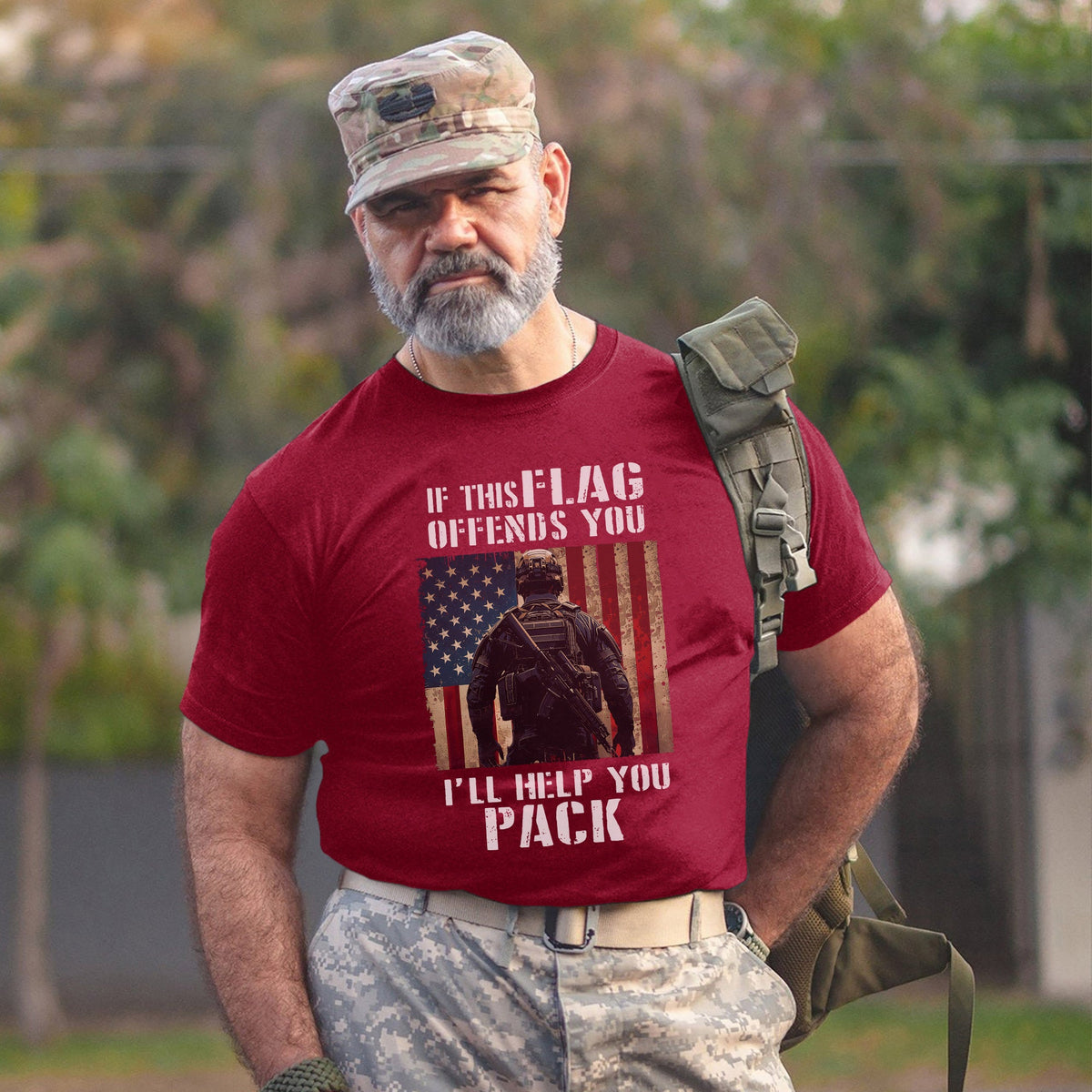 If This Flag Offends You I’ll Help Pack T-Shirt product image 10