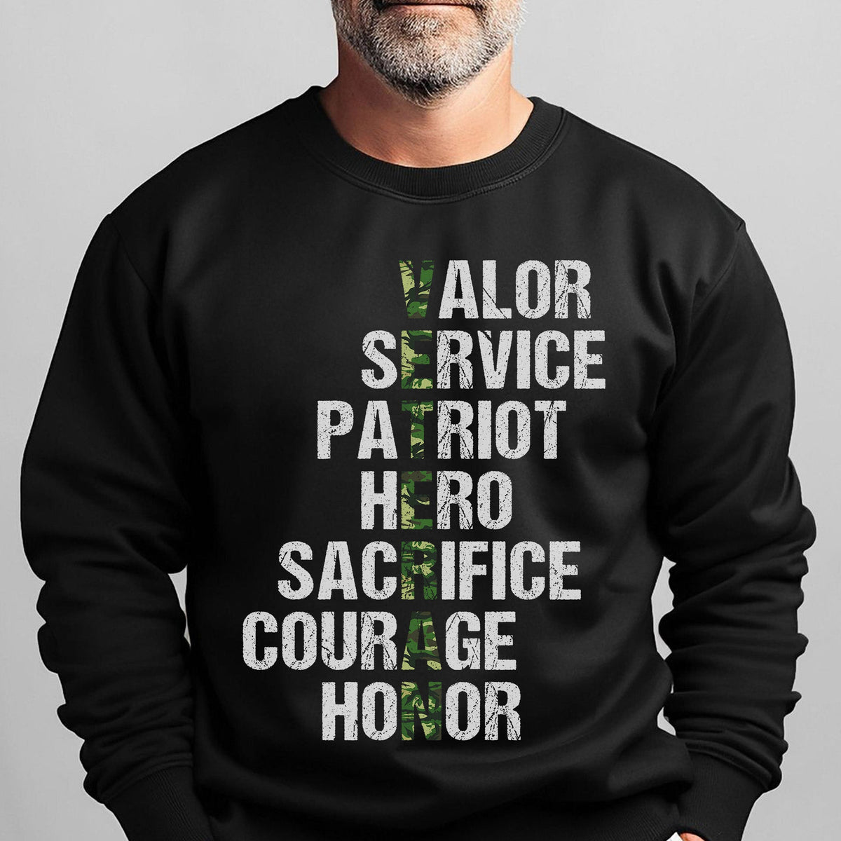 Valor Service Hero Sacrifice Courage Sweatshirt product image 6