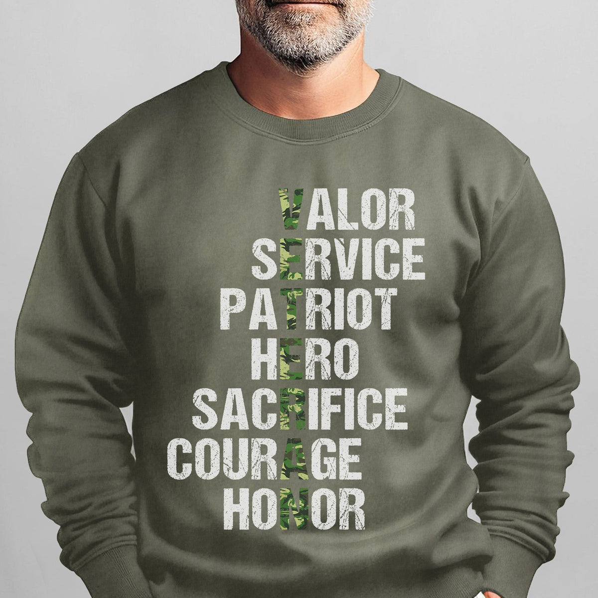 Valor Service Hero Sacrifice Courage Sweatshirt product image 10