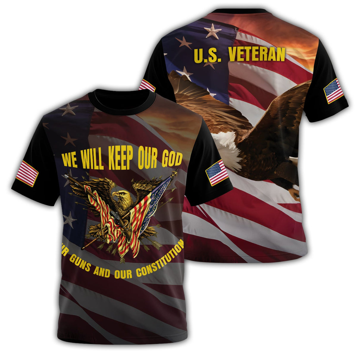 We Will Keep Our God Guns All-over Print T-Shirt product image 1
