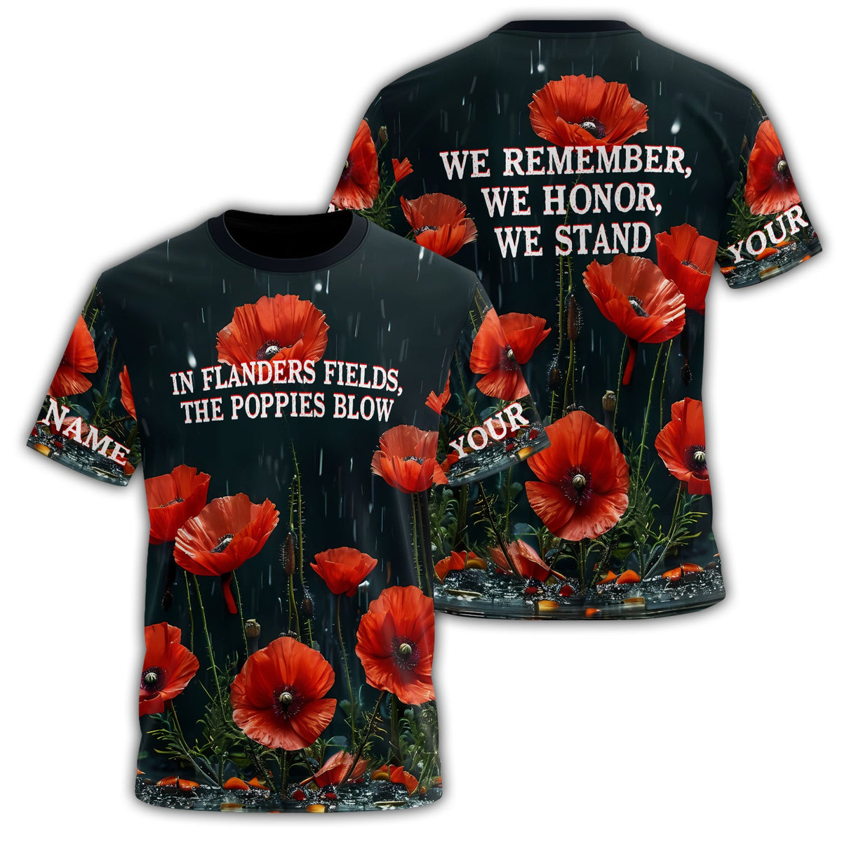 In Flanders All-over Print Personalized T-Shirt product image 1