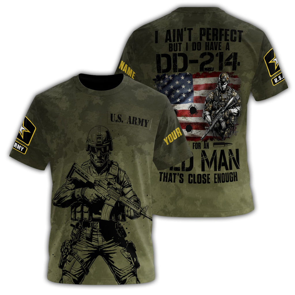 U.S. Army I Ain’t Perfect But I’ve Got a DD-214 All-over product image 1