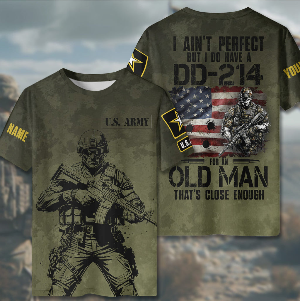 U.S. Army I Ain’t Perfect But I’ve Got a DD-214 All-over product image 6