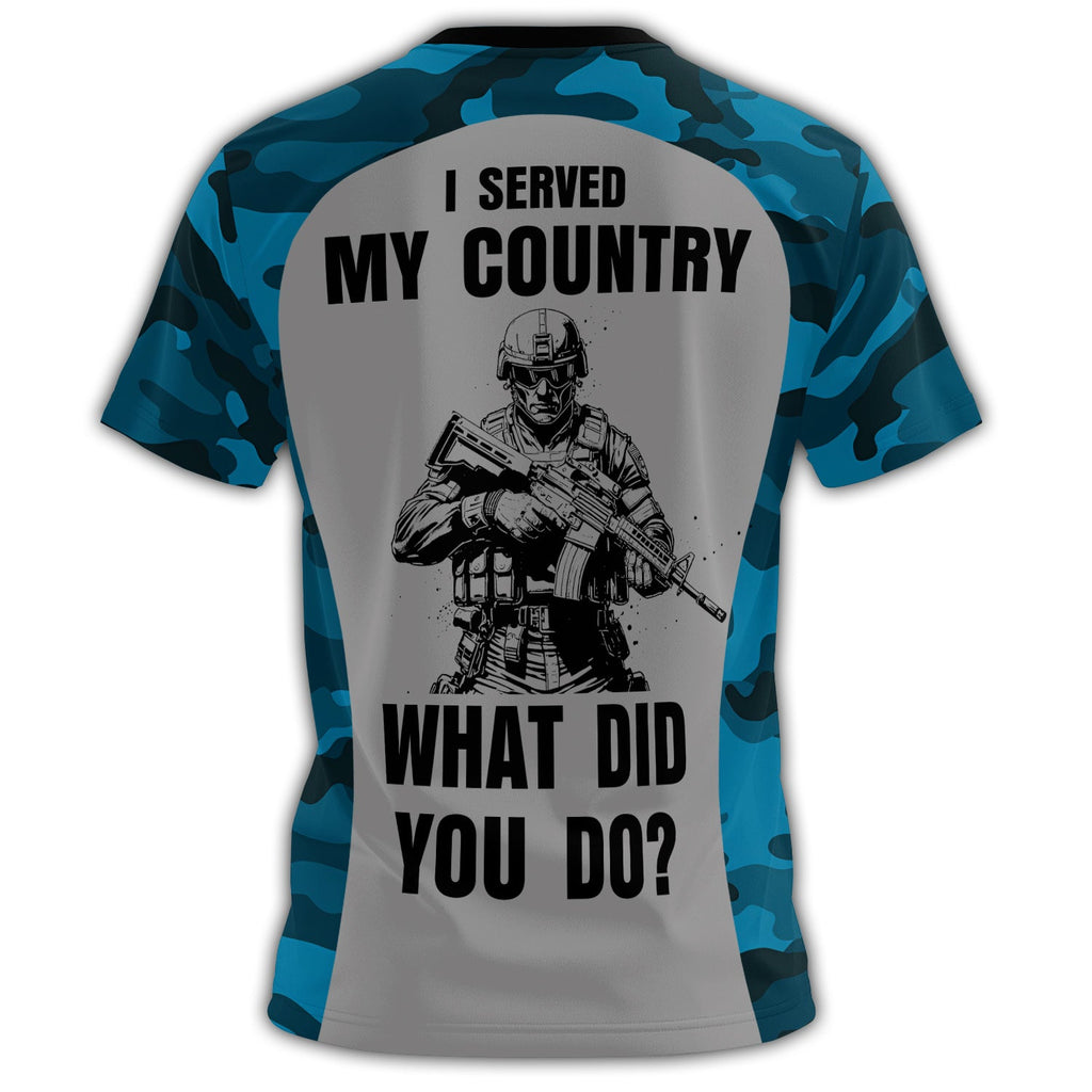 U.S. Navy I Served My Country What Did You Do? All-over product image 3