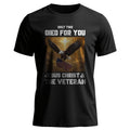 Only Two Died for You Jesus Christ and The Veteran T-Shirt product image 1