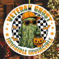 Veteran Ghost Halloween Ornament