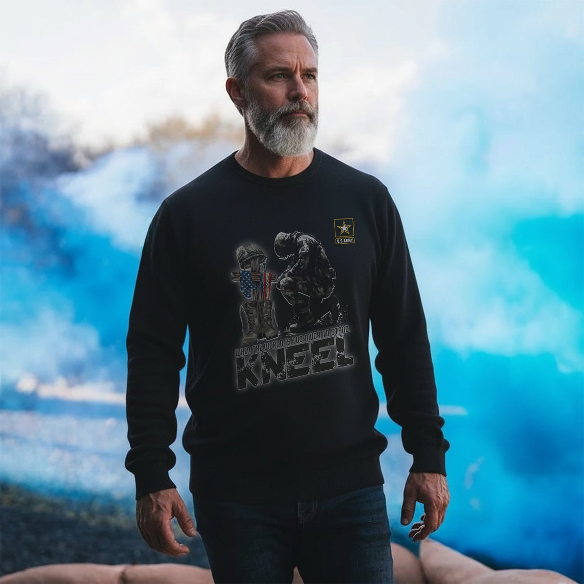When the World Is Too Much to Stand Sweatshirt product image 2
