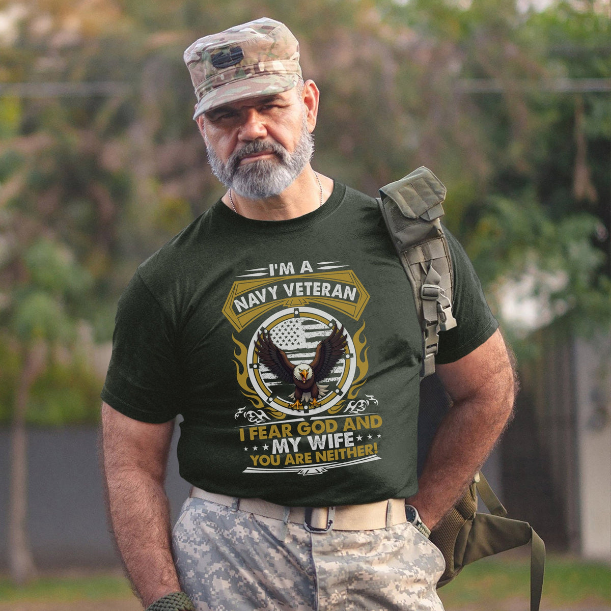 I'm a Navy Veteran I Fear God and My Wife You Are Neither product image 8