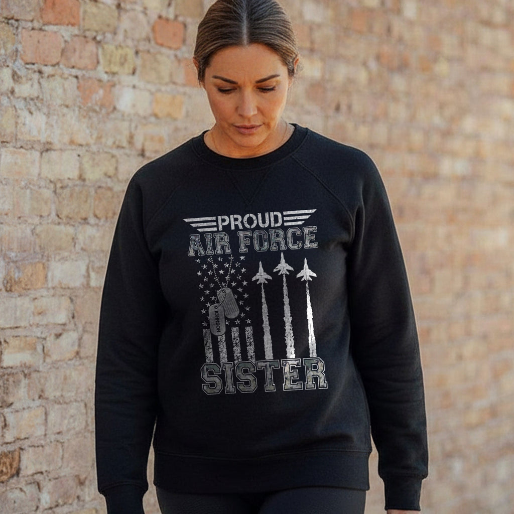 Proud Air Force Mom US Personalized Sweatshirt product image 5