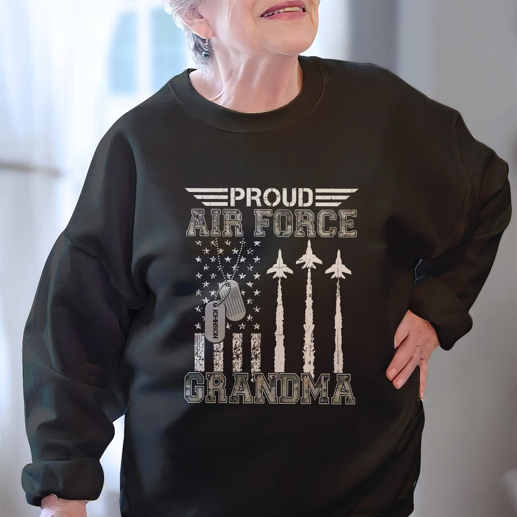 Proud Air Force Mom US Personalized Sweatshirt product image 8