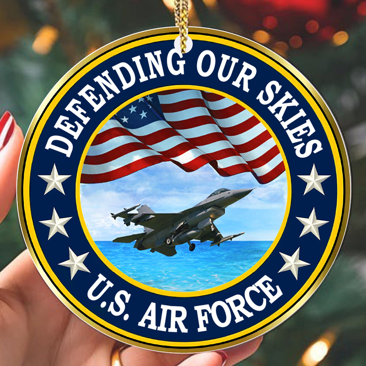 US Air Force Honor Service Ornament