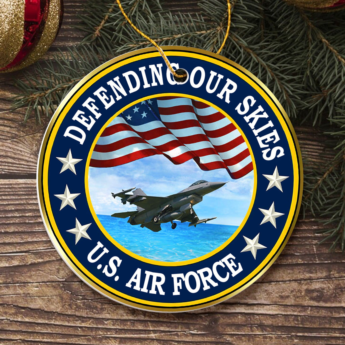 US Air Force Honor Service Ornament