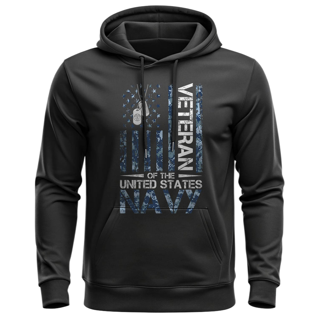 Veteran of the United States Navy Military Hoodie product image 1
