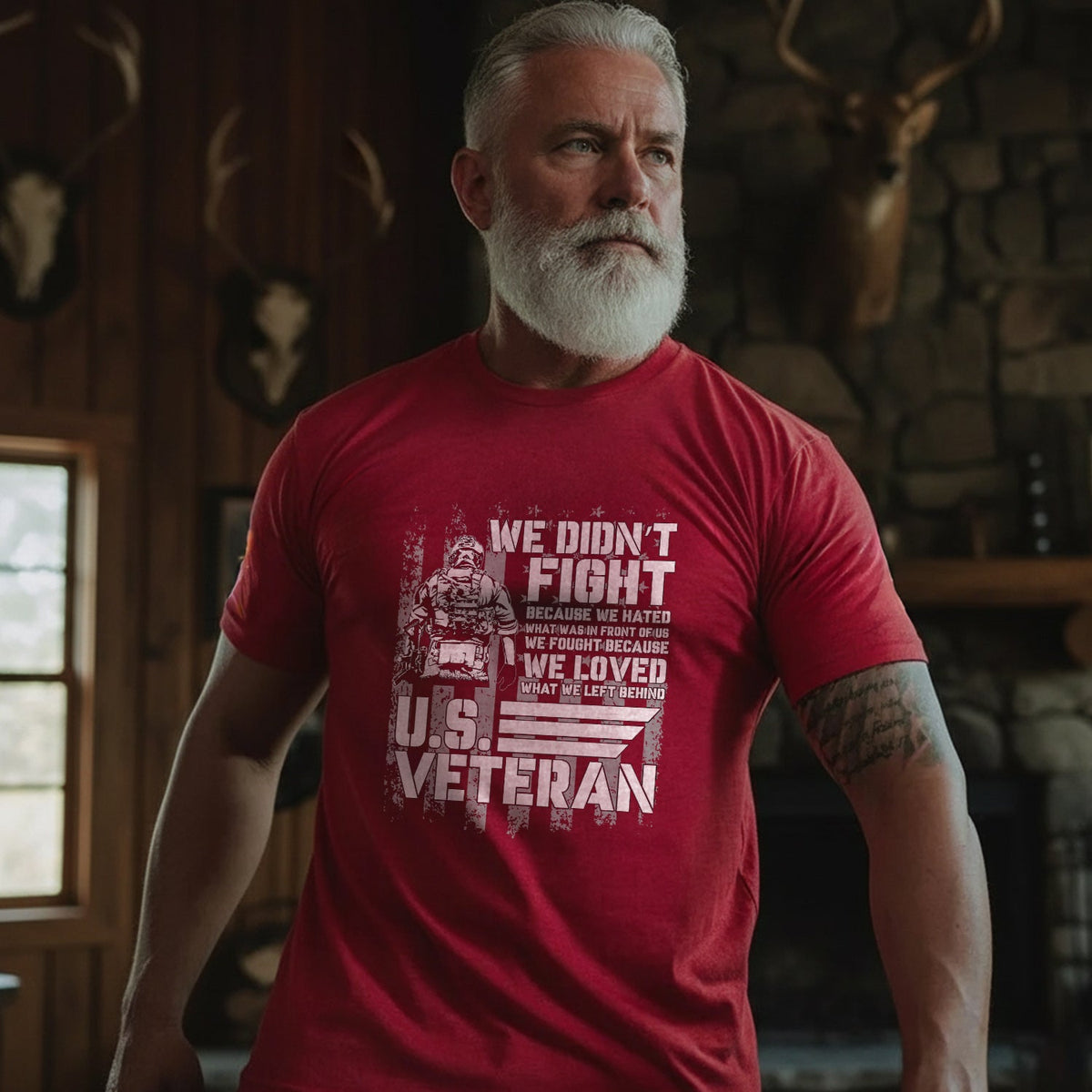 We Fought Because We Loved What We Left T-Shirt product image 2