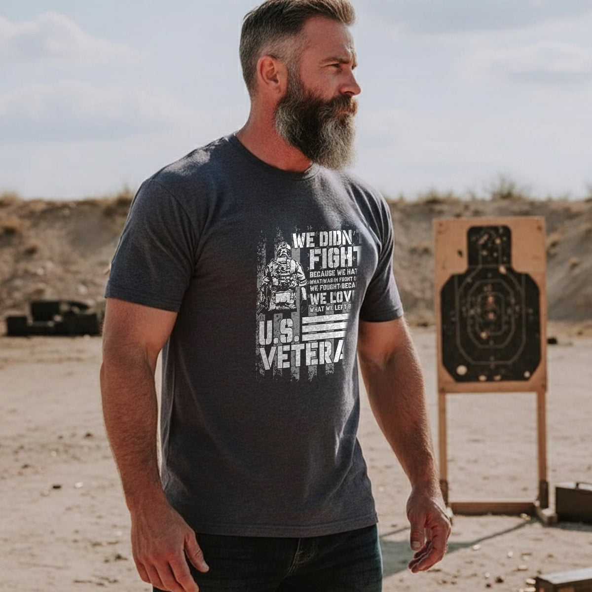 We Fought Because We Loved What We Left T-Shirt product image 3