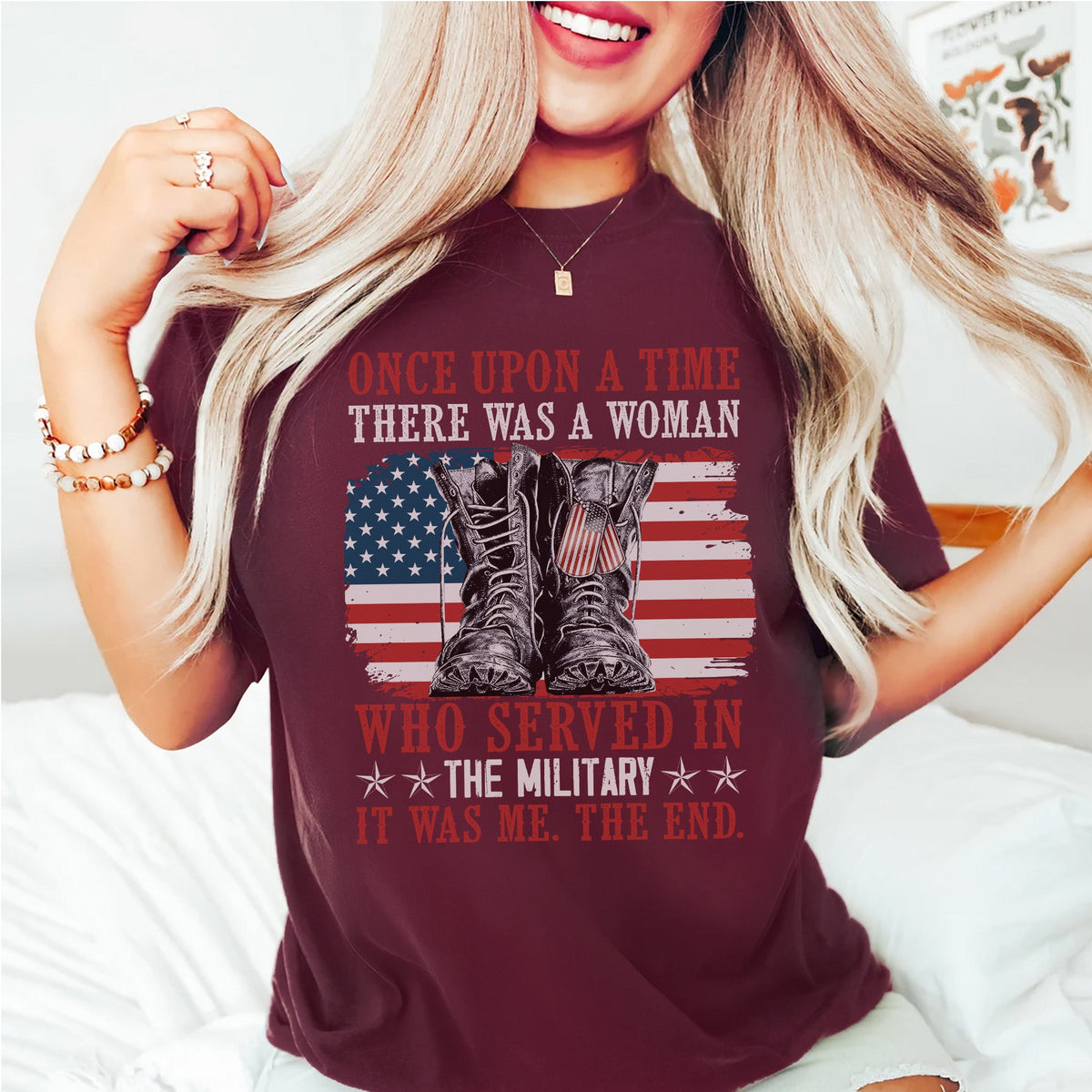 Once Upon a Time There Was a Woman Who T-Shirt product image 15