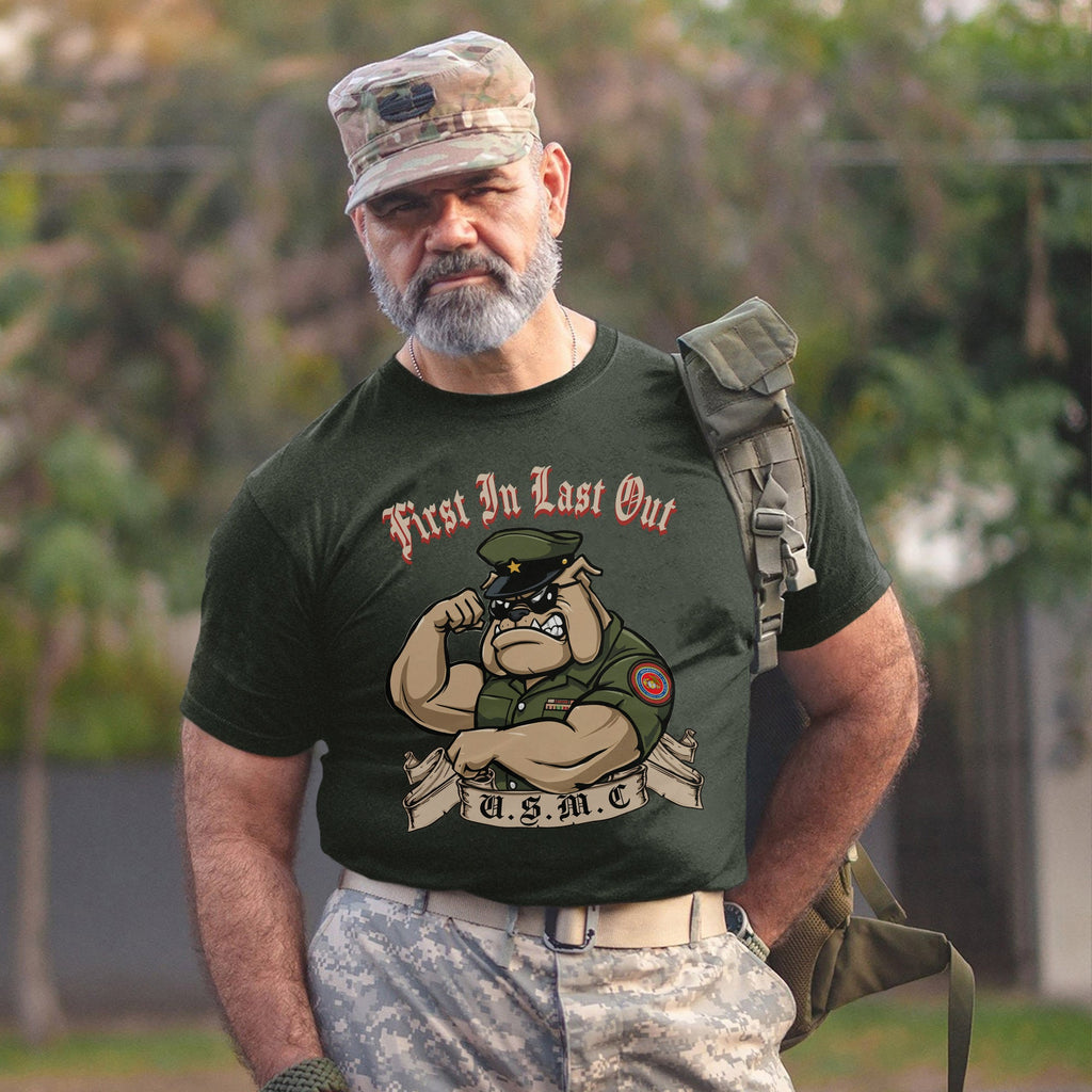 First In Last Out USMC Bulldog United States Marine Corps product image 11