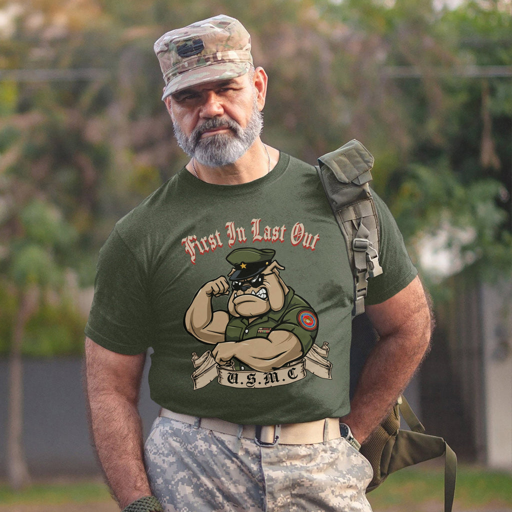 First In Last Out USMC Bulldog United States Marine Corps product image 10