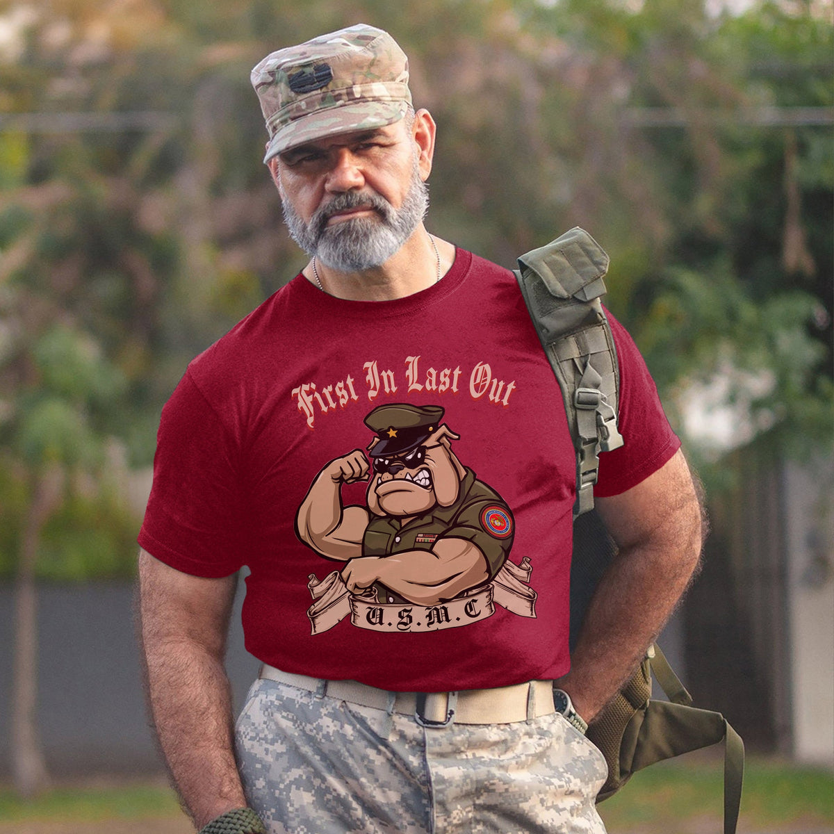 First In Last Out USMC Bulldog United States Marine Corps product image 13