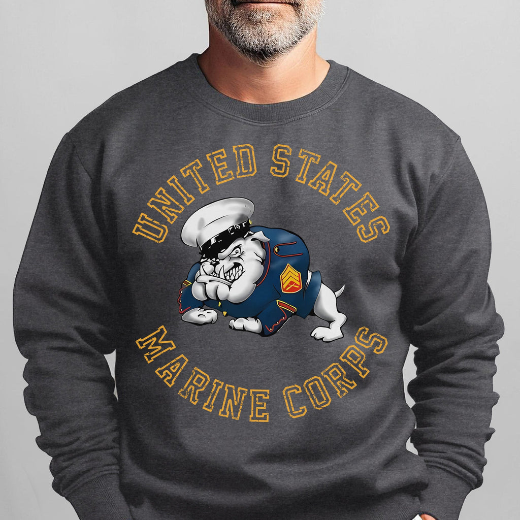 Bulldog United States Marine Corps USMC Sweatshirt product image 7